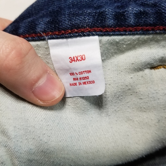 Arizona Origional Straight Blue Jeans - Picture 5 of 6